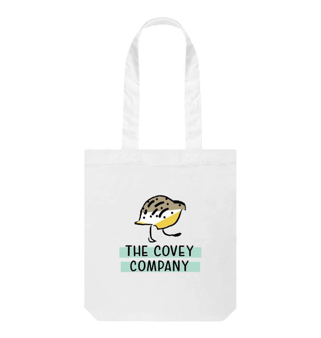 White The Covey Company Tote